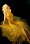 Rolf Armstrong pinup girl painting - 1933