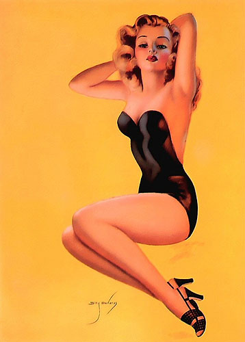 Dan Russell contemporary pin-up photographer