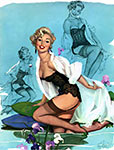 Al Buell pinup girl