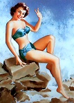 Pearl Frush pinup girl picture